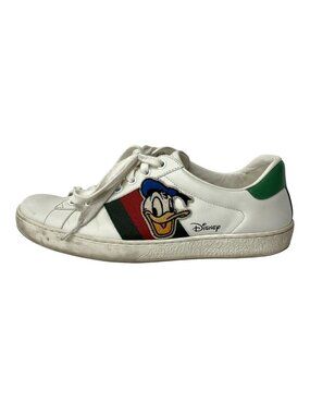 Gucci Sneakers 5.5 Ace White Green Multi Leather X